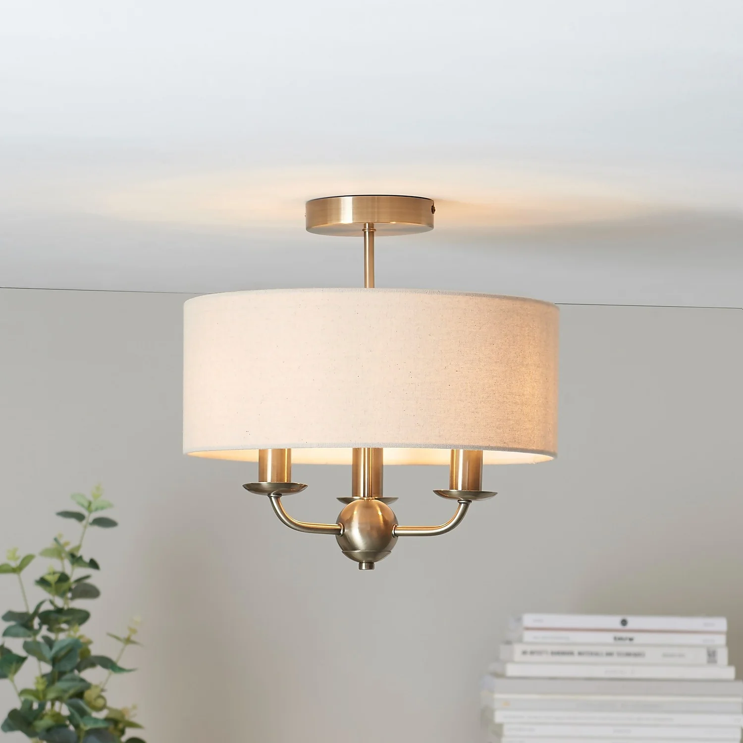 Chippenham 3 Light Flush Ceiling Light Chippenham 3 Light Flush Ceiling Light -Home Lighting Store 13864149 9124977253536507