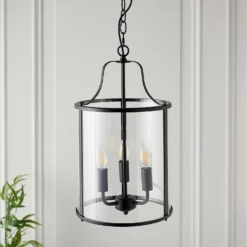Chester 3 Light Pendant - Black -Home Lighting Store 13864151 1234977253842288