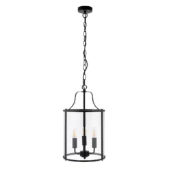 Chester 3 Light Pendant - Black -Home Lighting Store 13864151 9304977253719573
