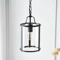 Chester Single Pendant Light - Black -Home Lighting Store 13865027 1364977253452939