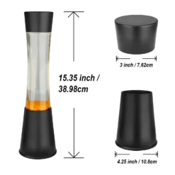 Black & Orange Tower Lava Lamp -Home Lighting Store 13892605 4154998572571345