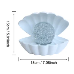 Colour Changing LED Glitter Shell Lamp -Home Lighting Store 13892610 1914998572616498