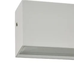 Cannes 10w Outdoor LED Linear Wall Light (IP54) - White -Home Lighting Store 13924359 3314980107769291