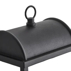 Charlotte E27 Outdoor Box Lantern With Frosted Glass - Black 5 Charlotte E27 Outdoor Box Lantern With Frosted Glass - Black -Home Lighting Store 13924360 1814980107777889