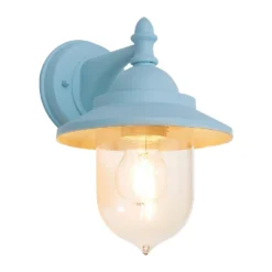 Leek Mini Fisherman's Outdoor Lantern - Pale Blue -Home Lighting Store 13924373 1824980107922858