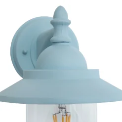 Leek Mini Fisherman's Outdoor Lantern - Pale Blue -Home Lighting Store 13924373 1904980108100956