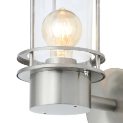 Leonis Miners Style Outdoor Wall Lantern - Stainless Steel -Home Lighting Store 13924375 1724980108106233