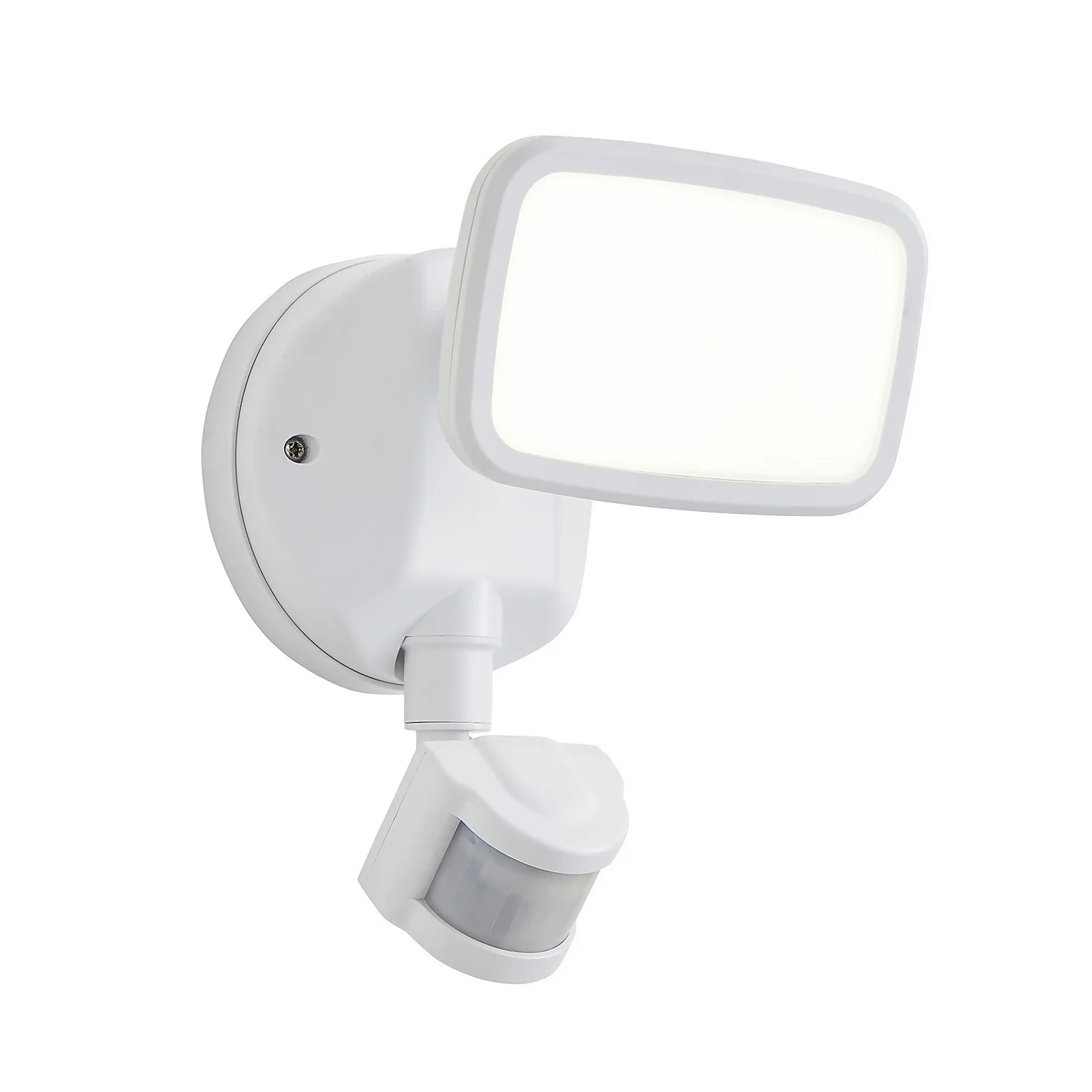 Lynn LED Outdoor Floodlight with PIR Sensor (IP65) - White Lynn LED Outdoor Floodlight With PIR Sensor (IP65) - White -Home Lighting Store 13924379 1584980108708534