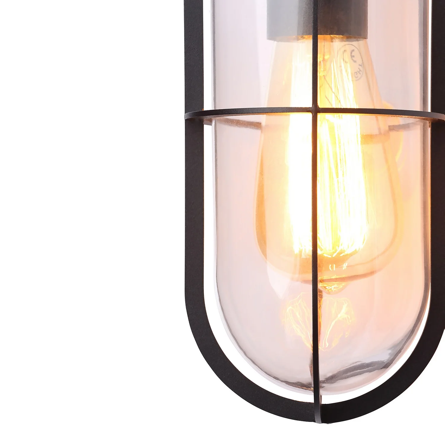 Woking Caged Outdoor Wall Light - Black Woking Caged Outdoor Wall Light - Black -Home Lighting Store 13924385 1915008939329276