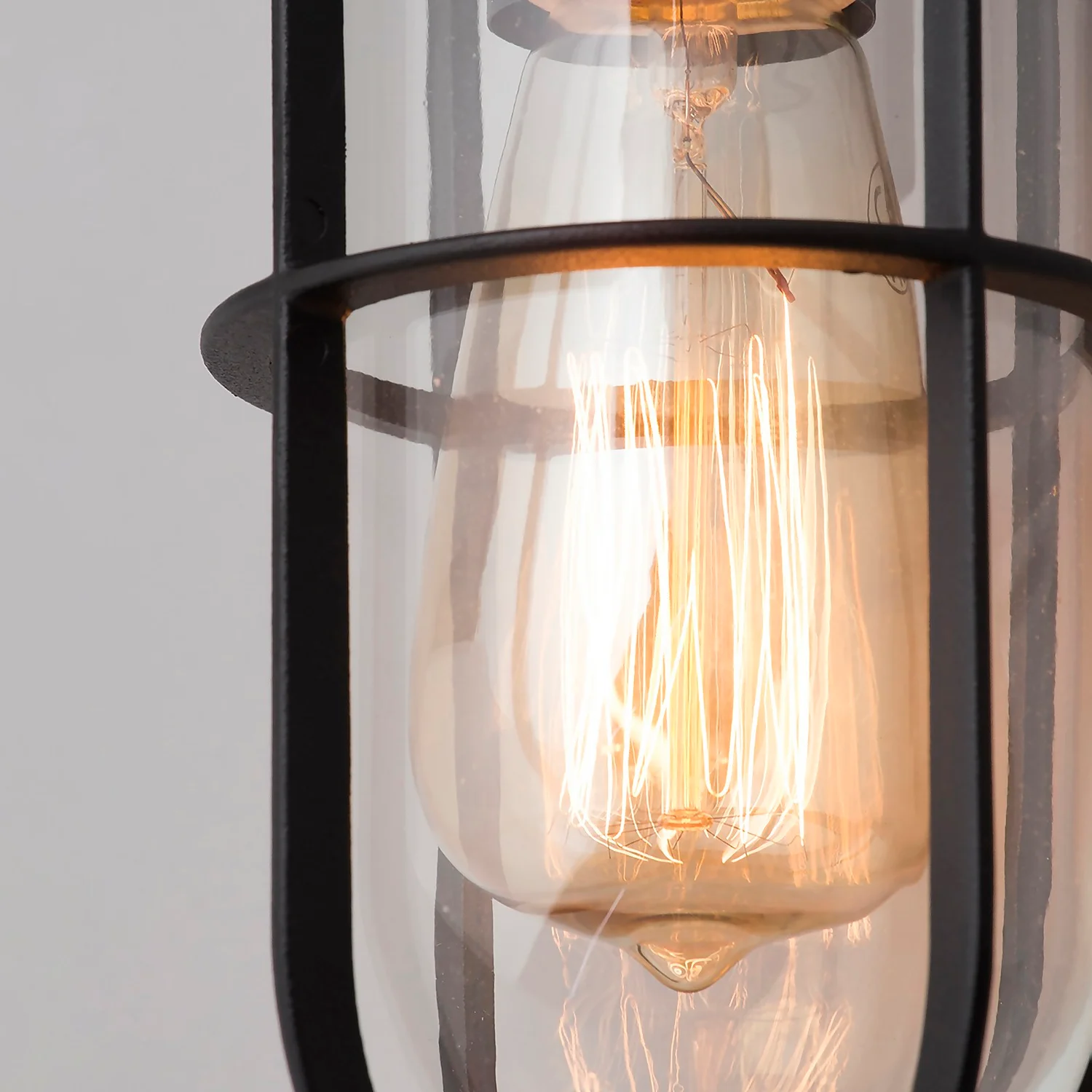 Woking Caged Outdoor Wall Light - Black Woking Caged Outdoor Wall Light - Black -Home Lighting Store 13924385 1955008939285428