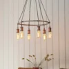 Henrik 6 Light Pendant Light - Pewter -Home Lighting Store 13938489 1794981960785960