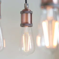 Henrik 6 Light Pendant Light - Pewter -Home Lighting Store 13938489 9894981961127903