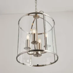 Abott 4 Light Pendant Light - Nickel -Home Lighting Store 13938494 1254981959569778