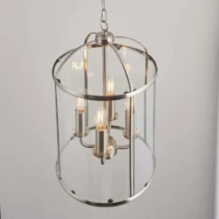 Abott 4 Light Pendant Light - Nickel -Home Lighting Store 13938494 1274981959289962