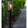 Lutec Flair E27 Outdoor Bollard Light - Black -Home Lighting Store 13950211 4194993071696516