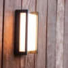 Lutec Qubo RGB LED Outdoor Wall Light With Lutec Connect Technology - Anthracite -Home Lighting Store 13950214 4634993071422442