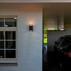 Lutec Ridge 2x GU10 Outdoor Wall Light - Anthracite -Home Lighting Store 13950221 1184993071779238