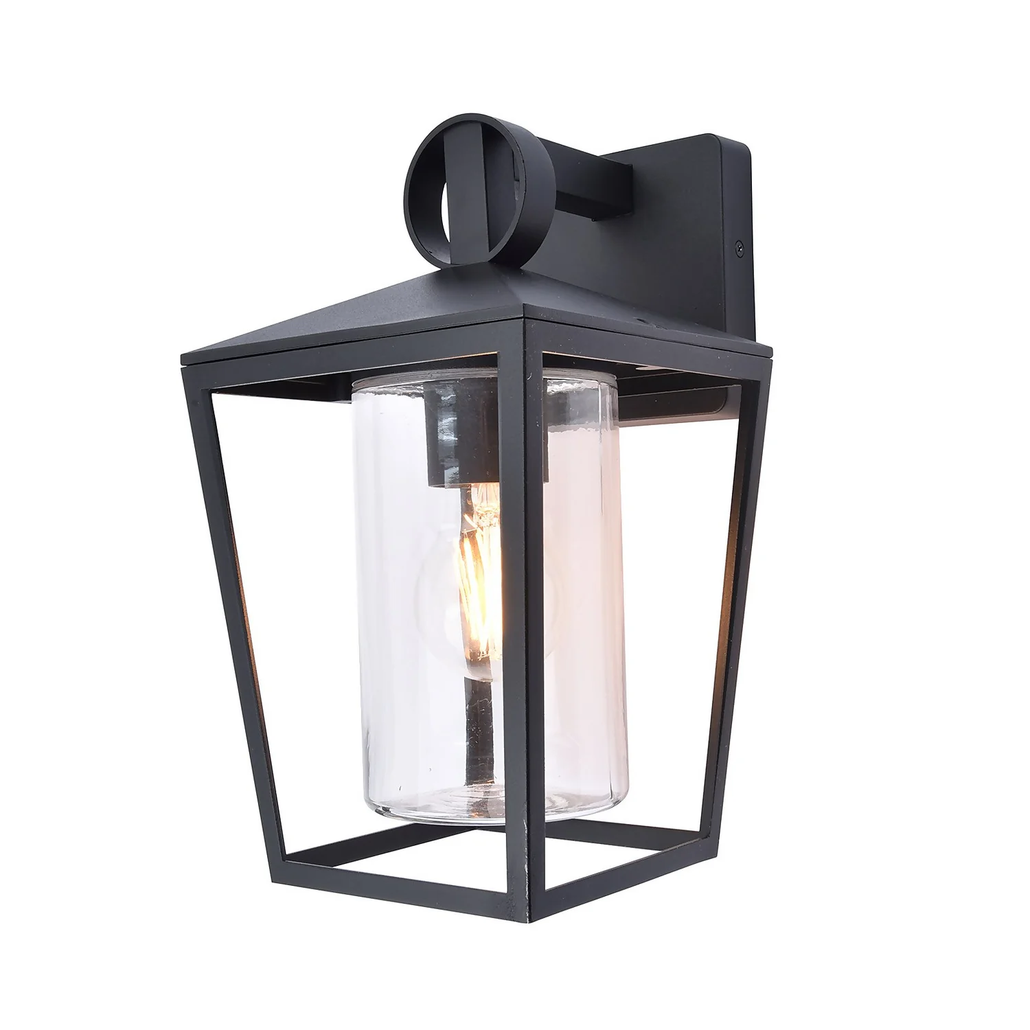 Lutec West E27 Outdoor Wall Lantern - Black Lutec West E27 Outdoor Wall Lantern - Black -Home Lighting Store 13950222 6525009726132412