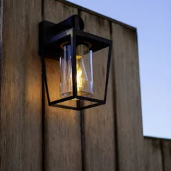 Lutec West E27 Outdoor Wall Lantern - Black 4 Lutec West E27 Outdoor Wall Lantern - Black -Home Lighting Store 13950222 9675009726165556