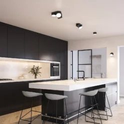 Lutec Stanos LED Indoor Ceiling Light With Lutec Connect Technology - Black - IP20 -Home Lighting Store 13950224 1454993071697698