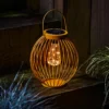 Homebase Edit Multicoloured Solar Round Bar Lantern (3 Colours Available) -Home Lighting Store 13956307 2105002413913125