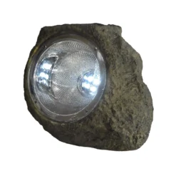 Homebase Edit Large Rock Solar Lights - Pack Of 3 -Home Lighting Store 13964416 1035042049692550