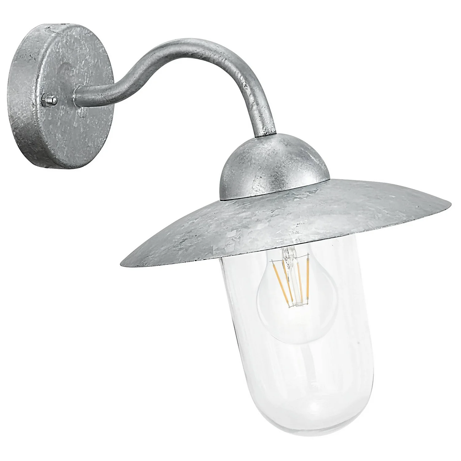 Eglo Milton Outdoor Wall Light - Stainless Steel Eglo Milton Outdoor Wall Light - Stainless Steel -Home Lighting Store 14222374 2435020562477622