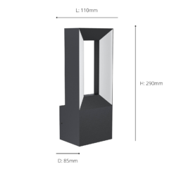 Eglo Riforano Outdoor LED Wall Light 4 Eglo Riforano Outdoor LED Wall Light -Home Lighting Store 14222380 6055020562845224