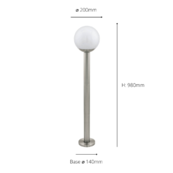 Eglo Nisia-Z Outdoor Smart Light -Home Lighting Store 14222394 1115020562804559