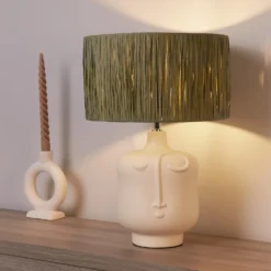 Face Table Lamp - Sage -Home Lighting Store 14232791 1515027588655174
