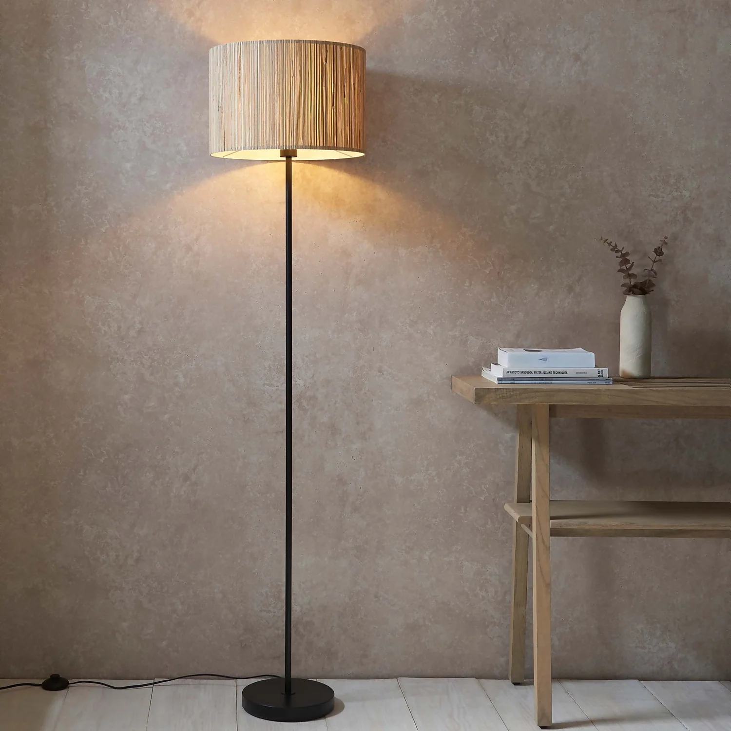 Caen Floor Lamp - Natural Caen Floor Lamp - Natural -Home Lighting Store 14301794 6505038439705154