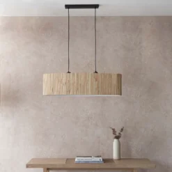 Caen Linear Pendant Ceiling Light - Natural -Home Lighting Store 14301798 1485038439815842