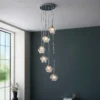 Clashmore Cluster Pendant Ceiling Light - Chrome Effect 1 Clashmore Cluster Pendant Ceiling Light - Chrome Effect -Home Lighting Store 14301803 2085038437738822