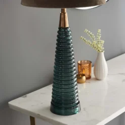 Fearn Table Lamp - Teal -Home Lighting Store 14301809 3395038437991071