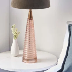 Fearn Table Lamp - Pink 8 Fearn Table Lamp - Pink -Home Lighting Store 14301811 1305038438720278