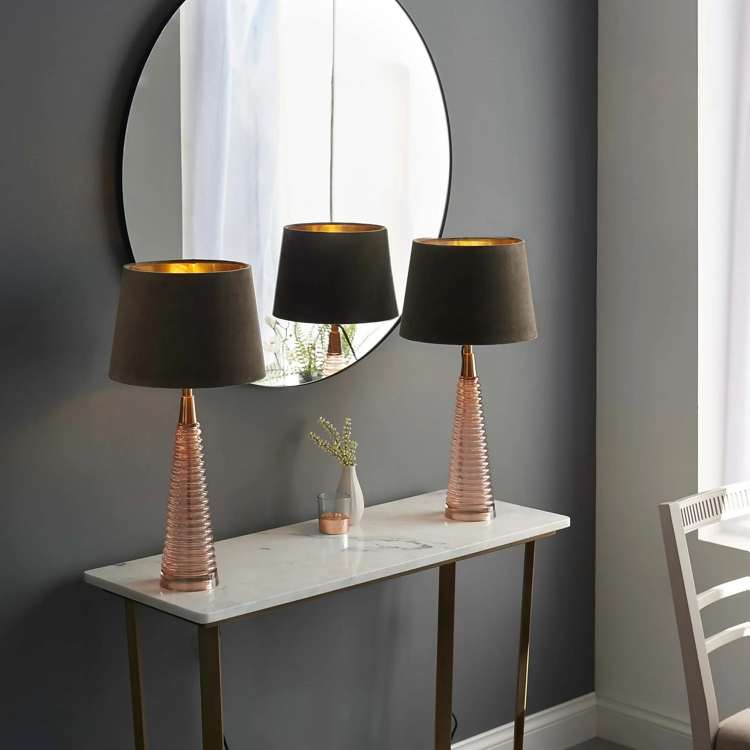 Fearn Table Lamp - Pink Fearn Table Lamp - Pink -Home Lighting Store 14301811 6655038438539456