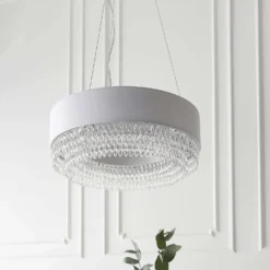 Langwell Pendant Ceiling Light - Grey -Home Lighting Store 14301816 1115038439431956