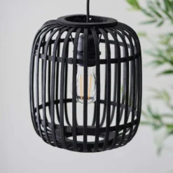Saval Pendant Ceiling Light - Dark Bamboo -Home Lighting Store 14301823 2405038439628666