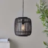Saval Pendant Ceiling Light - Dark Bamboo -Home Lighting Store 14301823 5605038439351907