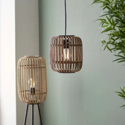 Saval Pendant Ceiling Light - Natural Bamboo -Home Lighting Store 14301825 1615038438178055