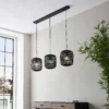 Saval 3 Lamp Pendant Diner Bar Light - Dark Bamboo -Home Lighting Store 14301826 1265038437687258