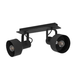 Eglo Casibare 2 Lamp Spotlight - Black 3 Eglo Casibare 2 Lamp Spotlight - Black -Home Lighting Store 14302946 1015038222983153