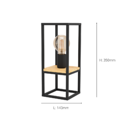Eglo Libertad Table Lamp - Black 6 Eglo Libertad Table Lamp - Black -Home Lighting Store 14302960 1375038223995626