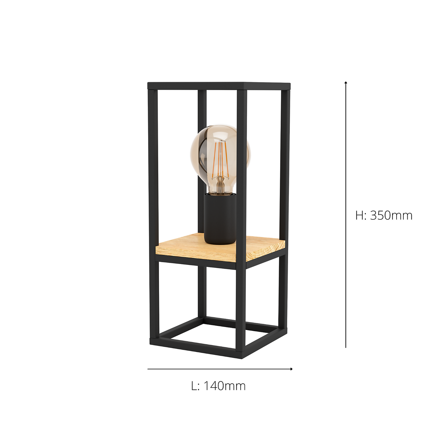 Eglo Libertad Table Lamp - Black Eglo Libertad Table Lamp - Black -Home Lighting Store 14302960 1375038223995626