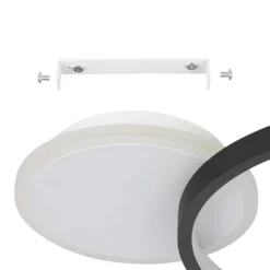 Eglo Gafares Connect Smart Flush Ceiling Light - Black -Home Lighting Store 14302966 1555038223849259