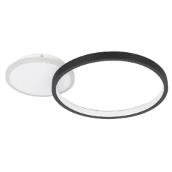 Eglo Gafares Connect Smart Flush Ceiling Light - Black -Home Lighting Store 14302966 1795038223775096