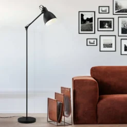 Eglo Priddy Floor Lamp - Black -Home Lighting Store 14302972 1495038224305169