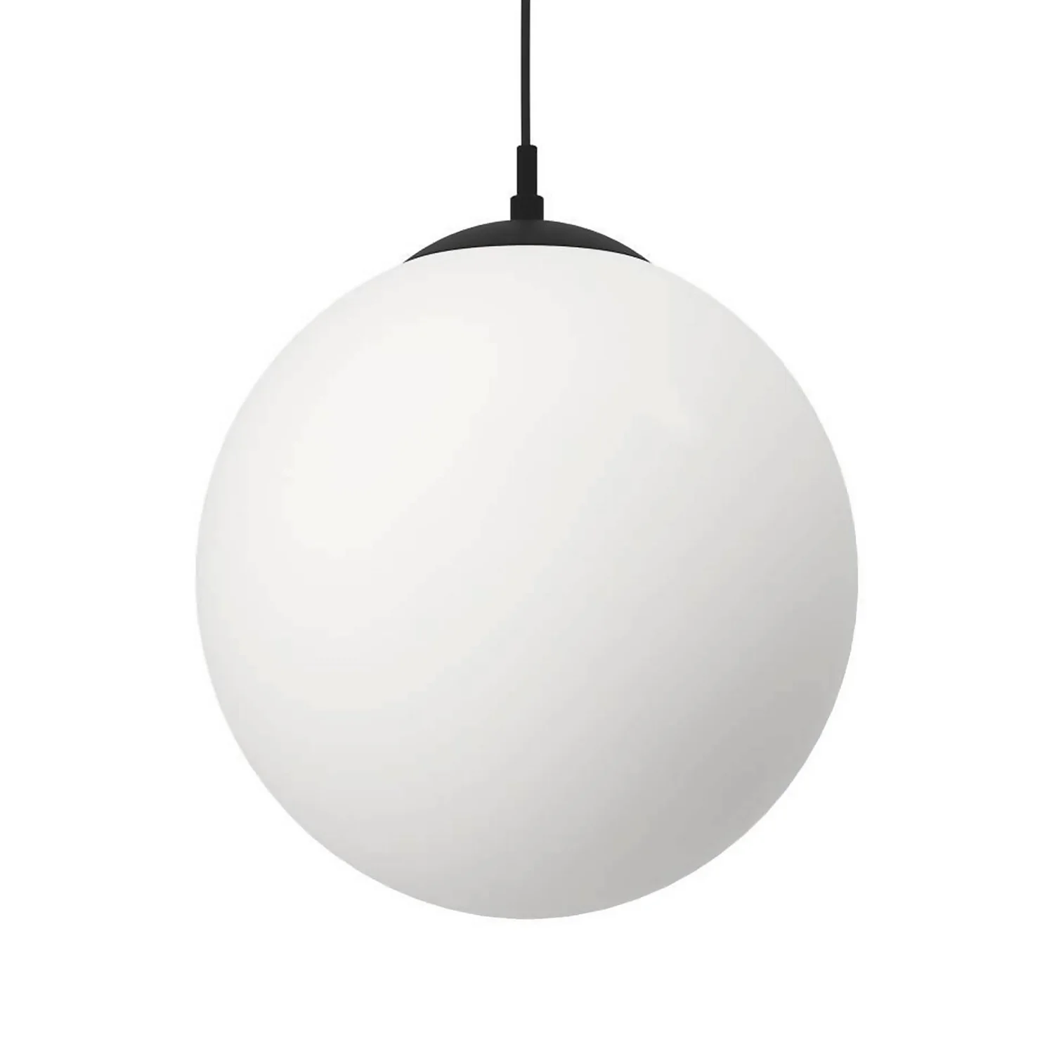 Eglo Rondo Pendant Ceiling Light - Black & Opal Eglo Rondo Pendant Ceiling Light - Black & Opal -Home Lighting Store 14302973 9555038224217542