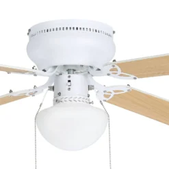 Eglo Cagliari Ceiling Fan With Light - Matt White -Home Lighting Store 14742120 1825052700451901