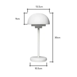LED Rechargeable Table Lamp - White 10 LED Rechargeable Table Lamp - White -Home Lighting Store 14844211 1635059930805592